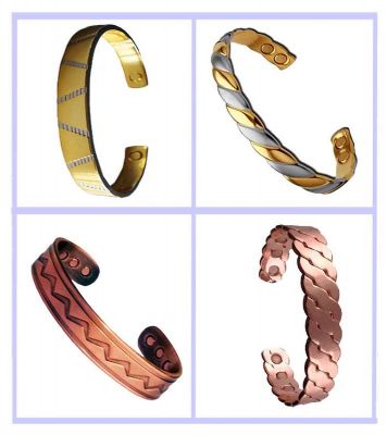 Copper Magnetic Cuff Bangle